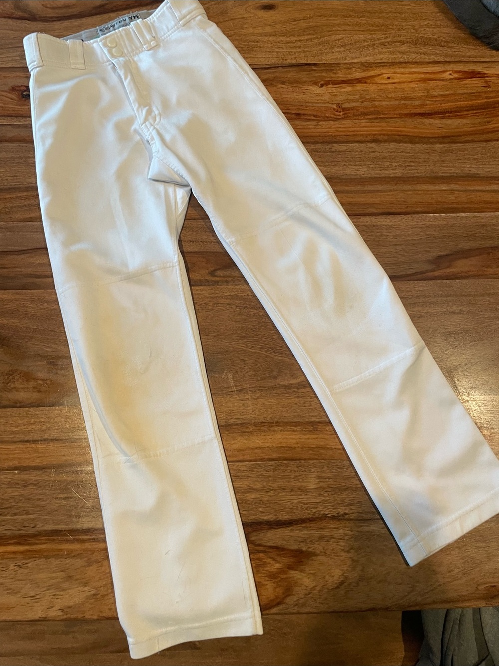 Easton White Athletic Pant Youth Medium